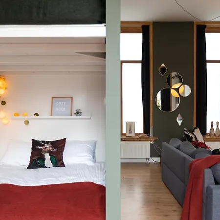 아파트 Cosy Nock ! Little Gem At Center With Large Terrace ! 브레다